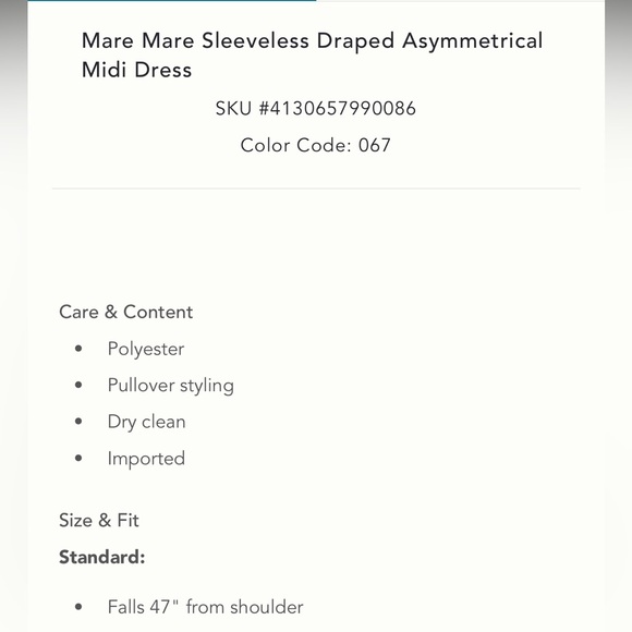 Anthropologie NWT Sz Med Mare Mare gorgeous dress! ! Orange sherbet color - Picture 5 of 11